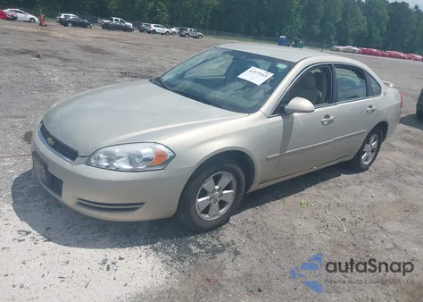 2008 Chevrolet Impala Lt z USA, uszkodzony, nr VIN 2G1WT58K389199026